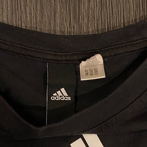 Adidas Black Long Sleeve Shirt - Picture 3 of 3